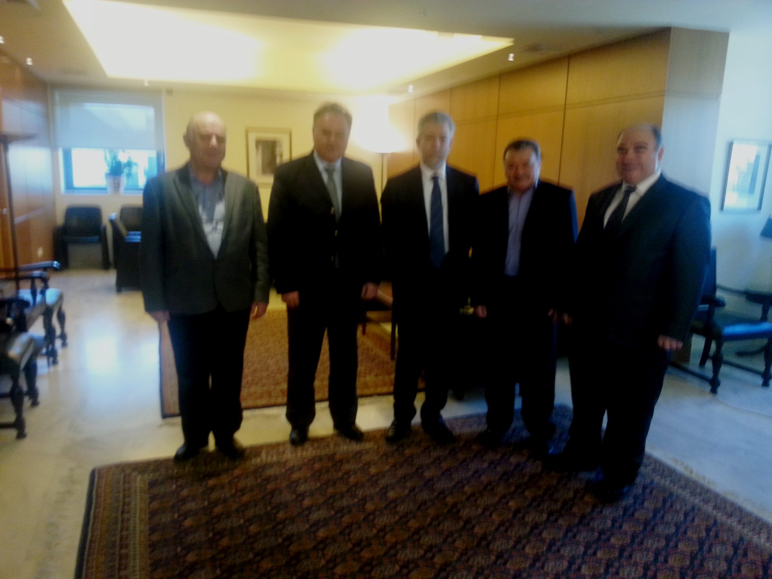 Συνάντηση με Υφυπουργό Αθλητισμού Κ. Σταύρο Κοντονή