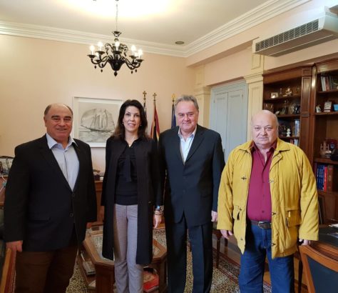 Συνάντηση Εκπροσώπων Με Την Δήμαρχο Κεντρικής Κέρκυρας | Ελληνική Ομοσπονδία Κρίκετ