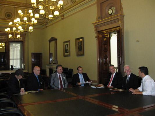 Επίσκεψη Στη Βουλή Της Μελβούρνης, Μάρτιος 2010
