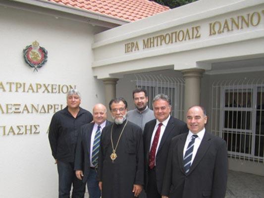 Επίσκεψη ΕΛ.Ο.Κ Στο Γιοχάνεσμπουργκ