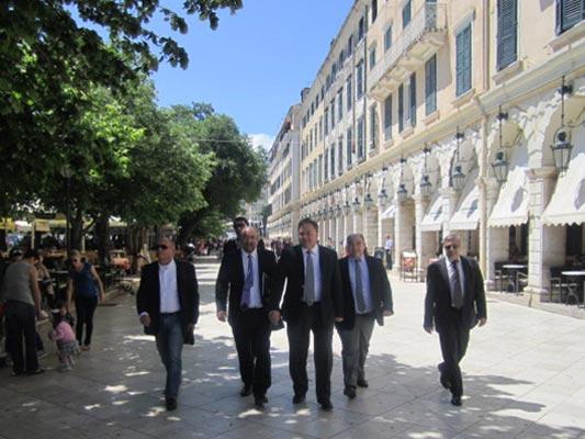 Επίσκεψη Αυστραλών Βουλευτών – Υπουργού Στην Κέρκυρα